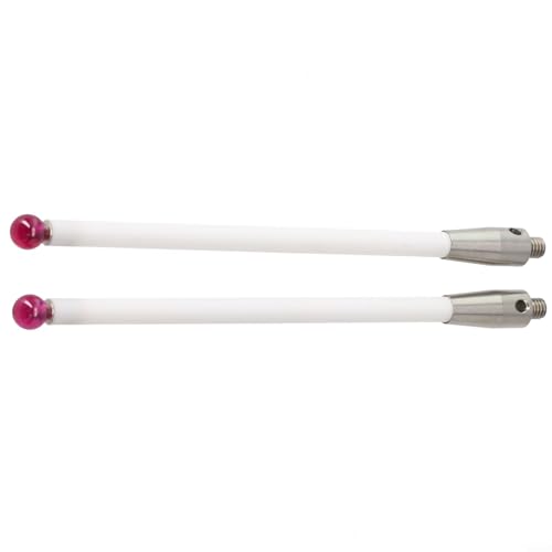 Zilimontt Für CMM-Sondenstift, 100 mm Keramikschaft mit 6 mm Rubin-Kugelspitze, nicht magnetisch und verschleißfest, kompatibel mit Renishaw A-5000-3712 Koordinatenmessgerät Zilimontt Für CMM-Sondenstift, 100 mm Keramikschaft mit 6 mm Rubin-Kugelspitze, nicht magnetisch und verschleißfest, kompatibel mit Renishaw A-5000-3712 Koordinatenmessgerät von Zilimontt
