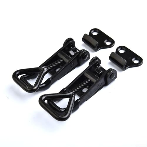 Zilimontt GH-4001 Verstellbares Knebelklemmen-Set, schwarzer Hartstahl, Haspenschnäpper mit Schnellverschluss, robuste Hebelklemme, 100 kg Halteklammer Zilimontt GH-4001 Verstellbares Knebelklemmen-Set, schwarzer Hartstahl, Haspenschnäpper mit Schnellverschluss, robuste Hebelklemme, 100 kg Halteklammer von Zilimontt
