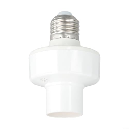 Zilimontt Glühbirnenadapter E27 Lampenfassung mit Sensorschalter Fernbedienung APP Steuerung Sprachkompatibel für Alexa, Energy, Korridor Treppen Zilimontt Glühbirnenadapter E27 Lampenfassung mit Sensorschalter Fernbedienung APP Steuerung Sprachkompatibel für Alexa, Energy, Korridor Treppen von Zilimontt