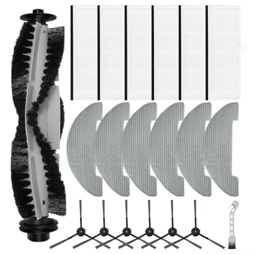 Zilimontt HR101 Vexilar T7 Roboter-Staubsauger-Ersatzteil-Set mit Seitenbürsten, Hepa-Filter, Hauptbürste, Wischmopp-Pads, Reinigungszubehör-Set Zilimontt HR101 Vexilar T7 Roboter-Staubsauger-Ersatzteil-Set mit Seitenbürsten, Hepa-Filter, Hauptbürste, Wischmopp-Pads, Reinigungszubehör-Set von Zilimontt