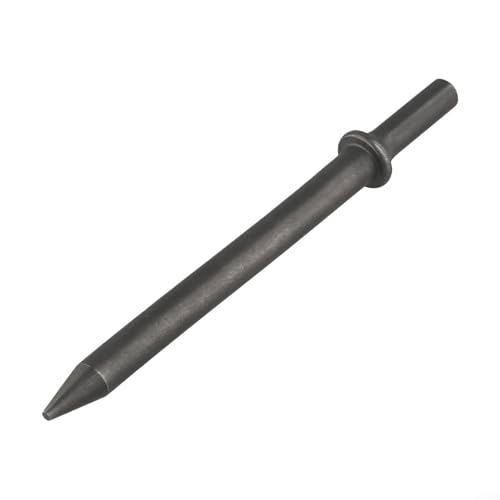 Zilimontt Hochwertige Stahl-Schaufelspitze zum Entfernen von Rost mit 401-Schaft für Drucklufthammer, spitze, flache V-Typ- und Halbmondformen in 125 mm/175 mm Größen für Autoreparatur und (E) von Zilimontt