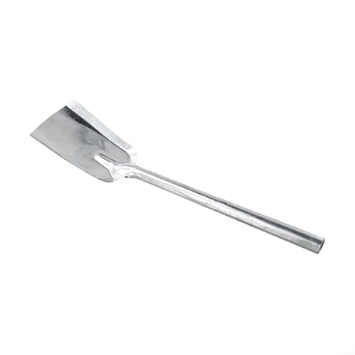 Zilimontt Holzkohleschaufel Reinigungswerkzeug für Kamin und Grill, langlebige Eisen-Ascheschaufel mit verlängertem Griff, wasserdicht, leicht zu reinigende Asche- und Bodenentfernung Zubehör für von Zilimontt