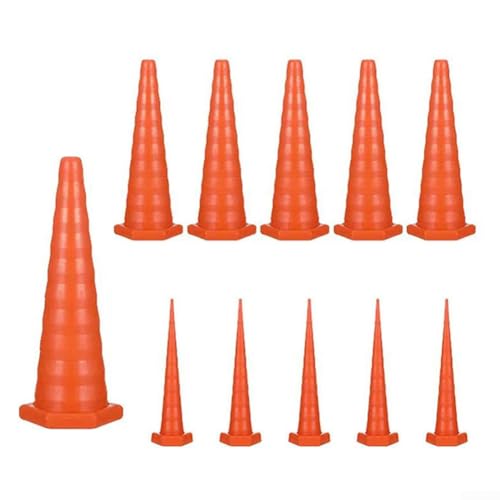 Zilimontt Hydrauliksysteme Service Leck-Gummischlauchabdeckung für Stopper, Hydrauliköl und Rohr, Automobil-Prävention, 8 Stück, orange (11 Stück) von Zilimontt