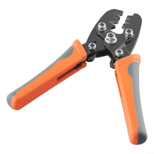 Zilimontt IWISS IWS-1424B Crimpzange mit offenem Terminal, nicht isoliert, für Wetterpack- und Metri-Pack-Steckverbinder, 22–14 AWG, Draht-Crimpzange für Automobil-Kabelbaum von Zilimontt