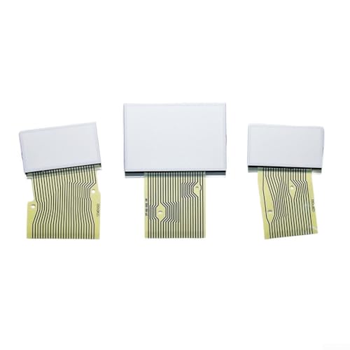 Zilimontt LCD-Display für digitale Instrumente, kompatibel mit Porsche 911 996, Boxster 986 1996–2002, Ersatzteil-Set, 3 Stück Zilimontt LCD-Display für digitale Instrumente, kompatibel mit Porsche 911 996, Boxster 986 1996–2002, Ersatzteil-Set, 3 Stück von Zilimontt
