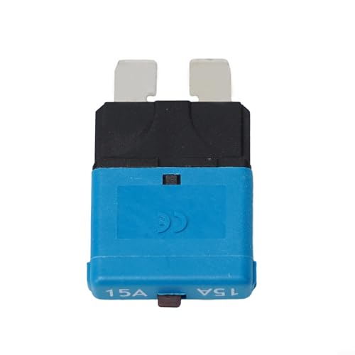 Zilimontt Leitungsschutzschalter, Flachsicherung, 12 V, 24 V, rücksetzbar, 5–30 A, ATC-Standard-Flachsicherung, thermischer Typ mit automatischem oder manuellem Reset, für Automobil-, Marine Zilimontt Leitungsschutzschalter, Flachsicherung, 12 V, 24 V, rücksetzbar, 5–30 A, ATC-Standard-Flachsicherung, thermischer Typ mit automatischem oder manuellem Reset, für Automobil-, Marine von Zilimontt