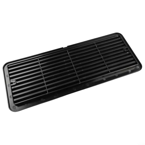 Zilimontt Lüftungsgitter für Thetford Kühlschrank 62445480 ABS wetterbeständig 483 x 186 mm (schwarz) von Zilimontt