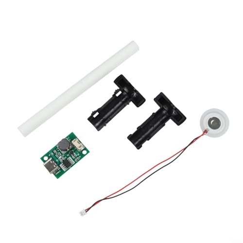 Zilimontt Luftbefeuchter-Zerstäubungsmodul-Board, 5 V Gleichstrom, Hochfrequenz, 108 kHz, Nebelhersteller-Schaltung mit kontinuierlichem Sprühmodus, kein Schalter-Design für Heimwerker, 4 Stück von Zilimontt