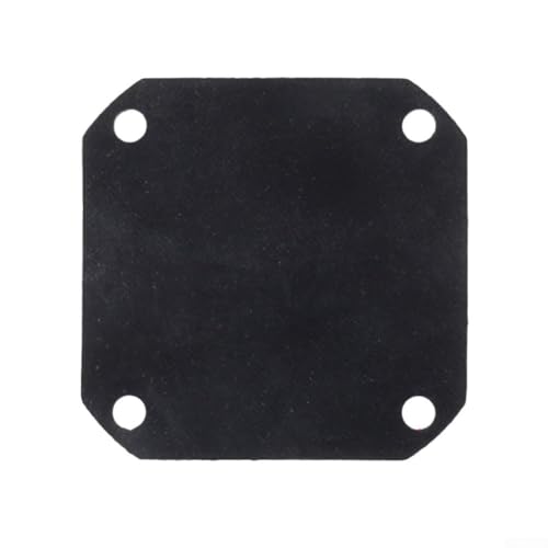 Zilimontt Luftkompressor-Zylinderkopf-Gummidichtungen und Unterlegscheiben, 0,8 mm, schwarzes Gummidichtungsset, kompatibel mit verschiedenen Modellen, langlebige Zylinderkopfdichtung und Schalter (E) von Zilimontt