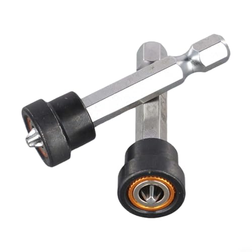 Zilimontt Magnetische Schraubendreher-Bits, 50 mm, Stahllegierung, Trockenbau-Schrauben-Locator für Gipskarton, präzise Positionierung, enge Passform mit starkem Magnetismus, kompatibel mit Handbuch von Zilimontt