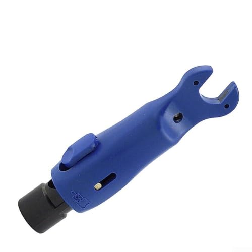 Zilimontt Multifunktionale Abisolierzange Werkzeug zum Crimpen von Koaxialkabel RG6/59/7/11 und Datenkabel Cat5/6 mit Rückholfeder und Verriegelungsvorrichtung, Stift-Design Zilimontt Multifunktionale Abisolierzange Werkzeug zum Crimpen von Koaxialkabel RG6/59/7/11 und Datenkabel Cat5/6 mit Rückholfeder und Verriegelungsvorrichtung, Stift-Design von Zilimontt