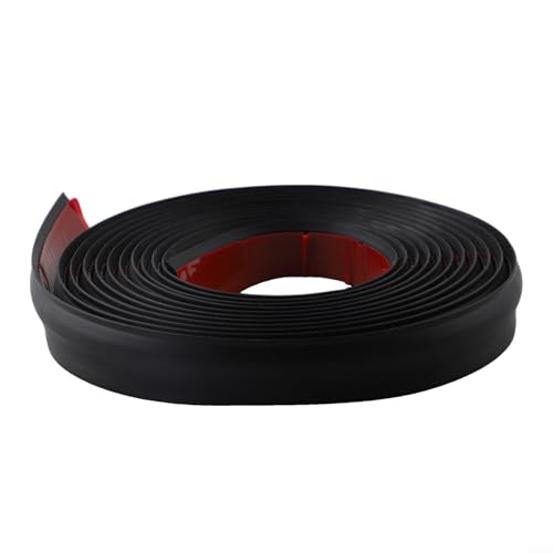 Zilimontt Nahtloser TPE-Teppichkantenstreifen, 10 m, Bodenübergang für 10 mm dicken Teppich, glatte Schwellenleiste für Türen, Flure und Eingänge in Wohnräumen oder (5 m schwarz) von Zilimontt