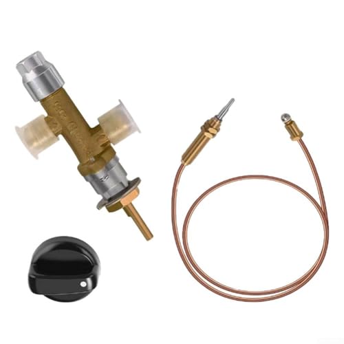 Zilimontt Niederdruck-Propangas-Steuerventil-Set mit Thermoelement, Sicherheitsabschaltsystem, Outdoor-Terrassenheizung, Steuergas für Outdoor-Kamine, Feuerstellen, Messingkonstruktion Zilimontt Niederdruck-Propangas-Steuerventil-Set mit Thermoelement, Sicherheitsabschaltsystem, Outdoor-Terrassenheizung, Steuergas für Outdoor-Kamine, Feuerstellen, Messingkonstruktion von Zilimontt