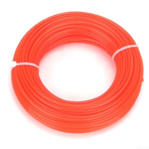 Zilimontt Orange Nylon-Trimmerfaden 10 m x 2 mm, runde Fadenschnur für leichte Benzin-Rasentrimmer 16–22 cc, strapazierfähiger, gut sichtbarer Ersatzdraht für Rasenkante Zilimontt Orange Nylon-Trimmerfaden 10 m x 2 mm, runde Fadenschnur für leichte Benzin-Rasentrimmer 16–22 cc, strapazierfähiger, gut sichtbarer Ersatzdraht für Rasenkante von Zilimontt