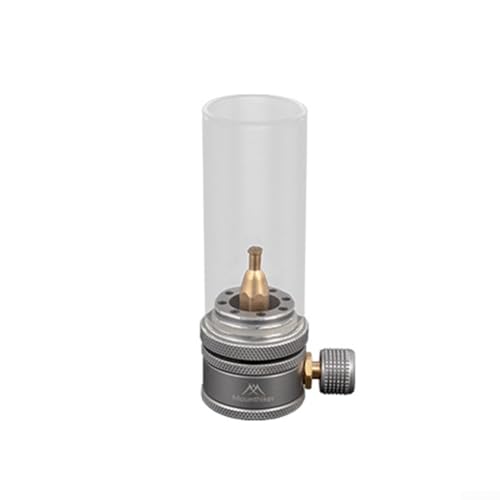 Zilimontt Outdoor Gas Lantern Candlelight Kit Camping Lamp,Outdoor Gas Lantern Adjustable Light Frame,Candlelight Kit Camping Candle Lights Lamp (Gas Lantern) von Zilimontt