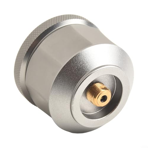 Zilimontt Outdoor-Laterne, Kerzenlicht-Set, Campinglampe mit leerem Tank-Verlängerungsstab, leicht, kompakt, tragbar, Aluminiumlegierung, für Wanderabenteuer (nur Tank) von Zilimontt