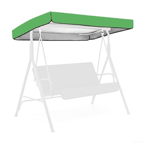 Zilimontt Outdoor Patio Swing Canopy Cover Waterproof Replacement Top Cover Oxford Fabric UV Protection Dustproof Sunshade for Garden Terrace Courtyard(d) von Zilimontt