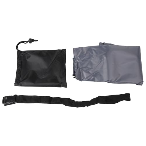 Zilimontt Outdoor Patio Umbrella Cover With Drawstring 210D Oxford Waterproof Protection Fabric Wind Resistant Storage Bag For Garden Parasol Cantilever Umbrellas Gray 170x35cm(A) von Zilimontt