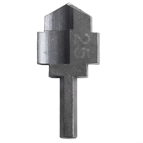 Zilimontt PPR Stufenbohrer mit 6,35 mm Sechskantschaft, Metalllochöffner für Wasserrohr-Erweiterungsanschluss in 20 mm, 25 mm, 32 mm Größen, kompatibel mit elektrischen Bohrmaschinen (B) von Zilimontt