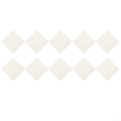 Zilimontt Peel and Tiles Kitchen Self-Adhesive on Backsplash,Removable Menara Tile Stickers,Waterproof Adhesive Mosaic Wall Tile for Bathroom Cement Transfers Treppen Upgrade (White) von Zilimontt