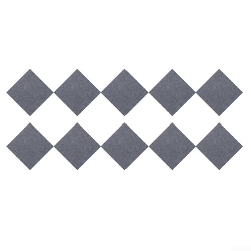 Zilimontt Peel and Tiles Kitchen Self-Adhesive on Backsplash,Removable Menara Tile Stickers,Waterproof Adhesive Mosaic Wall Tile for Bathroom Cement Transfers Treppen Upgrade (dark gray) von Zilimontt