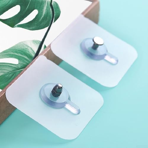 Zilimontt Praktisches Wandhaken-Set, perfekt für die Organisation zu Hause und zur Präsentation von Bildern (Schraubenlänge 10 mm) von Zilimontt