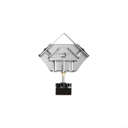 Zilimontt Rechtwinklige Klemme, Einhandgriff, 90 ° Aluminiumlegierung, Eckklemme für Holzarbeiten, rechtwinkliges Clip-Klemmwerkzeug, für Schrankherstellung, Bilderrahmen (A) von Zilimontt