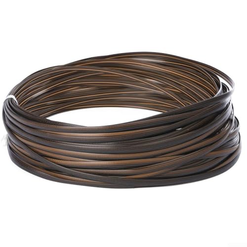 Zilimontt Reparaturset aus Kunststoff-Rattan, flach, für DIY-Terrassenmöbel, gewebtes Rattan-Reparaturmaterial, für Gartenmöbel, Terrassenmöbel, Braun, 3,6 m Zilimontt Reparaturset aus Kunststoff-Rattan, flach, für DIY-Terrassenmöbel, gewebtes Rattan-Reparaturmaterial, für Gartenmöbel, Terrassenmöbel, Braun, 3,6 m von Zilimontt