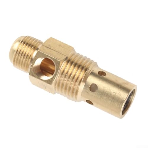 Zilimontt Rückschlagventil aus Messing, G3/8 Außengewinde für NPT x G1/2 Gewinde im Tank, Einwegventil mit G1/8 Buchse für Entladerleitung, langlebiges Luftkompressor-Zubehör für sichere Zilimontt Rückschlagventil aus Messing, G3/8 Außengewinde für NPT x G1/2 Gewinde im Tank, Einwegventil mit G1/8 Buchse für Entladerleitung, langlebiges Luftkompressor-Zubehör für sichere von Zilimontt