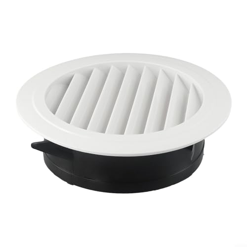 Zilimontt Runde Lüftungsgitterabdeckung aus ABS mit abnehmbarem Bildschirm, Wand- oder Deckenmontage, Lüftungsgitter für Frischlufteinlass oder -auslass, passend für 200 mm Zilimontt Runde Lüftungsgitterabdeckung aus ABS mit abnehmbarem Bildschirm, Wand- oder Deckenmontage, Lüftungsgitter für Frischlufteinlass oder -auslass, passend für 200 mm von Zilimontt