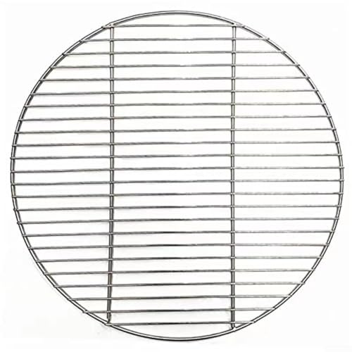 Zilimontt Runder Edelstahl-Grillrost, Küchenwerkzeug zum Pressen von Fleisch, Schmoren, Dämpfen, nicht Topfeinsatz, mehrere Größen erhältlich (33 cm) von Zilimontt
