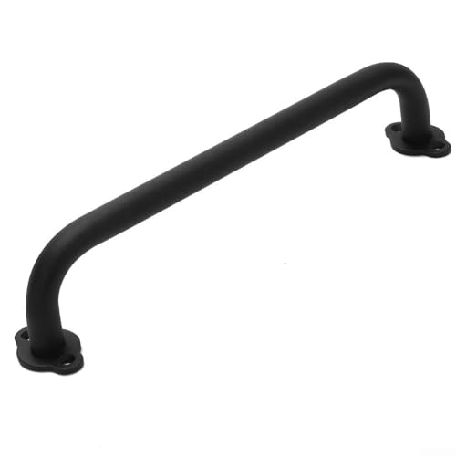 Zilimontt Schiebetür-Zug, bündiger Griff, Gate, Hardware-Set, mattschwarzer Karbonstahl (SKU) von Zilimontt