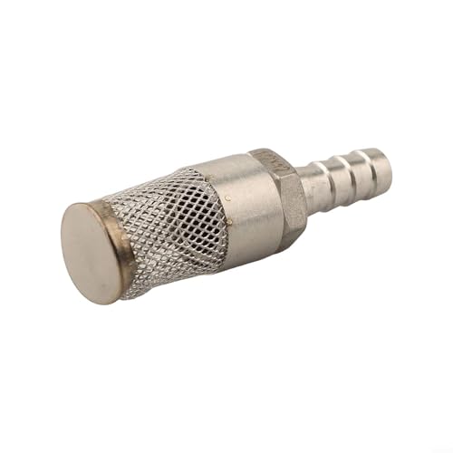 Zilimontt Schlauchstutzen, Inline-Wasserfilter, Edelstahl, 304, Sieb, 1,5 mm, für Bewässerungssysteme, Aquariumpen, Kraftstoff-Gas, mit 6 mm bis 18 mm Schlaucharmaturen, hoch, niedrig (12 mm) von Zilimontt