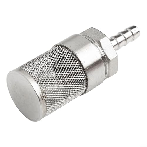 Zilimontt Schlauchstutzenfilter aus Edelstahl 304 mit 1,5 mm Maschensieb für 8 mm bis 16 mm Kraftstoff-, Gas-, Wasserleitungspumpen, Bewässerungs-Aquarium-Systeme, langlebige Armaturen für hohe (10 mm Zilimontt Schlauchstutzenfilter aus Edelstahl 304 mit 1,5 mm Maschensieb für 8 mm bis 16 mm Kraftstoff-, Gas-, Wasserleitungspumpen, Bewässerungs-Aquarium-Systeme, langlebige Armaturen für hohe (10 mm von Zilimontt