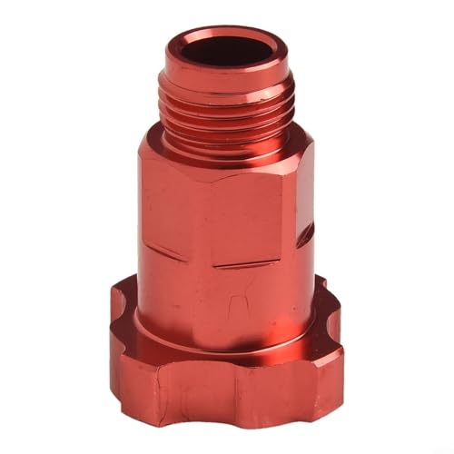 Zilimontt Schnellanschluss-Adapter für Farbspritzpistole, kompatibel mit M14 x 1 Gewinde, Aluminium-Kupplung für Einweg-Farbmessbecher, einfach zu installieren und zu reinigen, (M16 x 1,5 extern) von Zilimontt