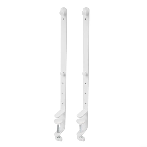 Zilimontt Schreibtisch-Klemmhalterungs-Set aus Metall, 41,5 cm, verstellbar, nagellos, für Stecktafel- und Tischkantenmontage, langlebiges Büro-Schreibtisch-Zubehör für Zilimontt Schreibtisch-Klemmhalterungs-Set aus Metall, 41,5 cm, verstellbar, nagellos, für Stecktafel- und Tischkantenmontage, langlebiges Büro-Schreibtisch-Zubehör für von Zilimontt