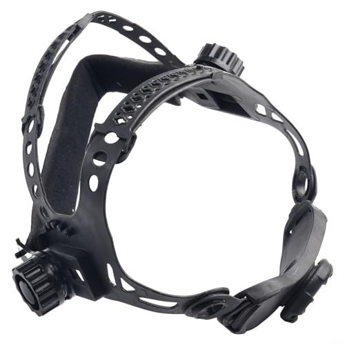 Zilimontt Schweißhelm, Kopfbedeckung, Ersatz-Kopfband, verstellbare ABS-Unterstützung, kompatibel mit Miller-Schweißhaubenhelmen für Industrie- und Metallbearbeitung, Schutzausrüstung (4#) von Zilimontt