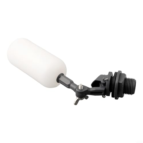 Zilimontt Schwimmer-Kugelhahn-Abschaltung 1/2 Zoll Automatischer Wasserstandsregler für Teichfische Aquarium Wassertank, Kunststoff PE Material, DN15 Gewinde, großer Durchfluss, gut Zilimontt Schwimmer-Kugelhahn-Abschaltung 1/2 Zoll Automatischer Wasserstandsregler für Teichfische Aquarium Wassertank, Kunststoff PE Material, DN15 Gewinde, großer Durchfluss, gut von Zilimontt