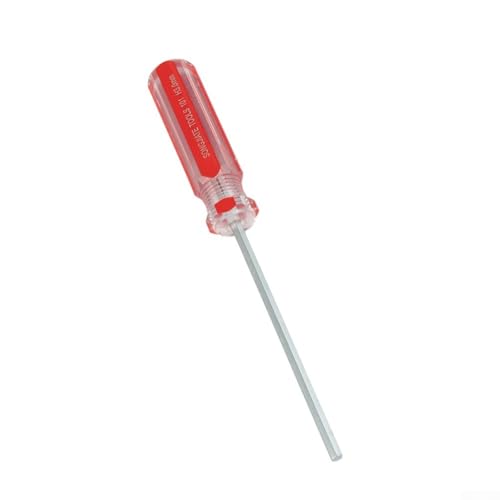 Zilimontt Sechskant-Schraubendreher-Set, 1,5 mm - 6 mm, magnetisch, Flachkopf, Stahl, Präzisions-Handwerkzeuge für Elektronik, Spielzeug, Modelle und Möbelreparatur (3,0 mm) von Zilimontt