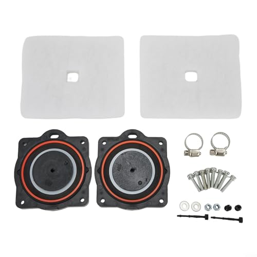 Zilimontt Septic Air Pump Rebuild Kit Replacement Membranfilter Set, for HP-80-0110 HP80 CS103EL for Aqua-Safe AS500 for Aqua-Aire AA500 Model 80 von Zilimontt