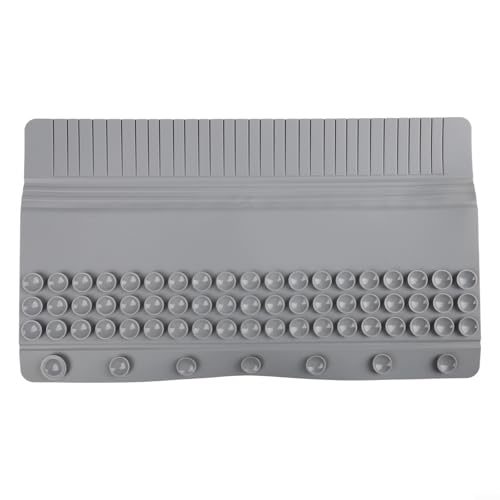 Zilimontt Silikon-Spritzschutz mit Saugnapf, flexibler Wasserleitschutz für Küchenspüle, Rand gegen Spritzer, 35,6 x 10,2 cm, verstellbares Design für Geschirr (grau) von Zilimontt