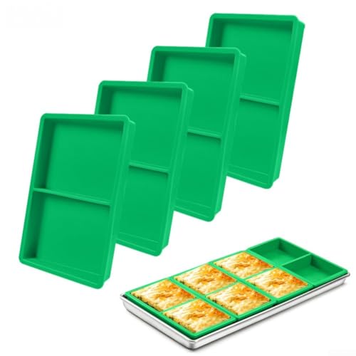Zilimontt Silikon-Tablett, Trennwände, für rechte Gefriertrockner, mittlere und kleine Tabletts, einheitliche Portions-Backunterlage, wiederverwendbar, lebensmittelechtes Backgeschirr Zilimontt Silikon-Tablett, Trennwände, für rechte Gefriertrockner, mittlere und kleine Tabletts, einheitliche Portions-Backunterlage, wiederverwendbar, lebensmittelechtes Backgeschirr von Zilimontt