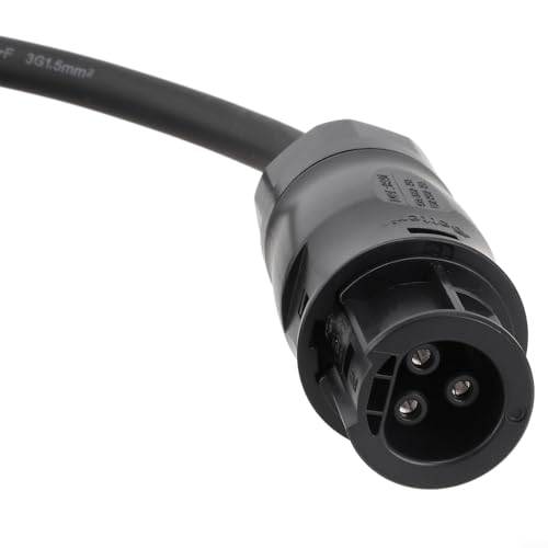 Zilimontt Solar Inverter Stromanschlusskabel mit BC01 Buchse auf Stecker Verlängerungsadapter, H07RN-F 3x1,5mm² Gummikabel, 3-adrig Sauerstoff-Kupfer, Wetter (2 Meter) von Zilimontt