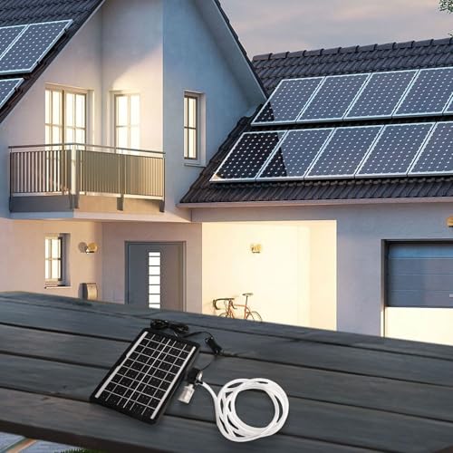 Zilimontt Solarbetriebene 12 V Tauchpumpe mit verstellbarem Panel und zwei Ausgängen für Fischteich, Aquarium, Outdoor-Wassertank und kleine bis mittlere Zilimontt Solarbetriebene 12 V Tauchpumpe mit verstellbarem Panel und zwei Ausgängen für Fischteich, Aquarium, Outdoor-Wassertank und kleine bis mittlere von Zilimontt