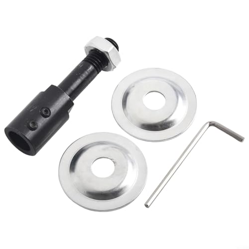 Zilimontt Spindeladapter zum Schleifen und Polieren, 5–16 mm Schaft, Motorbankschleifer mit mehreren Größenoptionen: 5 mm, 6 mm, 8 mm, 10 mm, 12 mm, 14 mm, 16 mm (12 mm) von Zilimontt