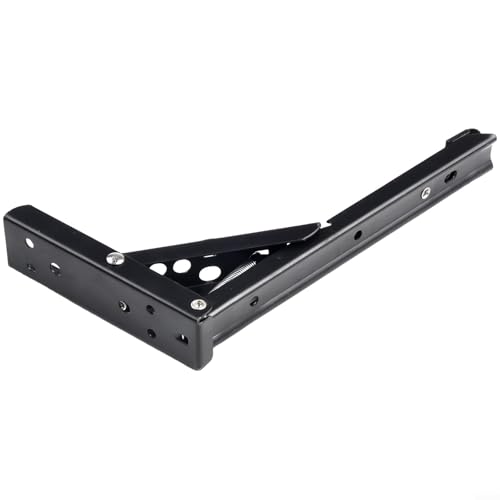 Zilimontt Strapazierfähige faltbare Regalhalterungen für E-Track und X-Track, zusammenklappbare Wandhalterungsscharniere, platzsparendes Dreieck-Design, hochfester Stahl, Tragfähigkeit 110 (20,3 cm) Zilimontt Strapazierfähige faltbare Regalhalterungen für E-Track und X-Track, zusammenklappbare Wandhalterungsscharniere, platzsparendes Dreieck-Design, hochfester Stahl, Tragfähigkeit 110 (20,3 cm) von Zilimontt