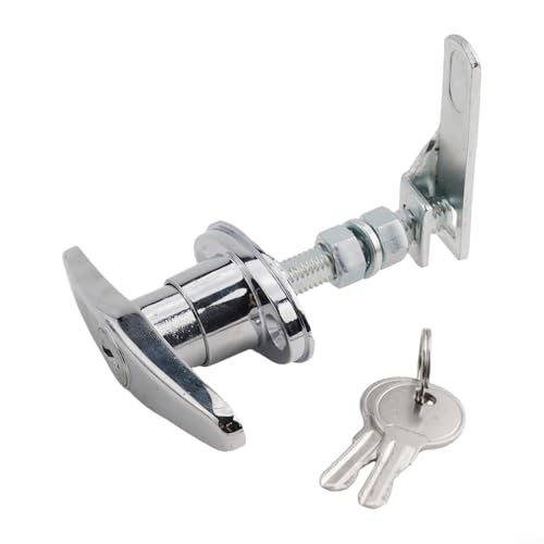 Zilimontt T-Griff Schloss Kit, Box Garagentorschloss mit Schlüsseln, für LKW und Garagentor Zilimontt T-Griff Schloss Kit, Box Garagentorschloss mit Schlüsseln, für LKW und Garagentor von Zilimontt