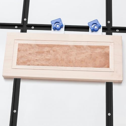 Zilimontt T-Nut-Gehrungsvorrichtung aus Aluminiumlegierung für Holzbearbeitung, Oberfräse, Tischsäge, Werkbank mit 300–600 mm Größenoptionen und schnell wirkender Klemm-Kompatibilität (300 mm) von Zilimontt