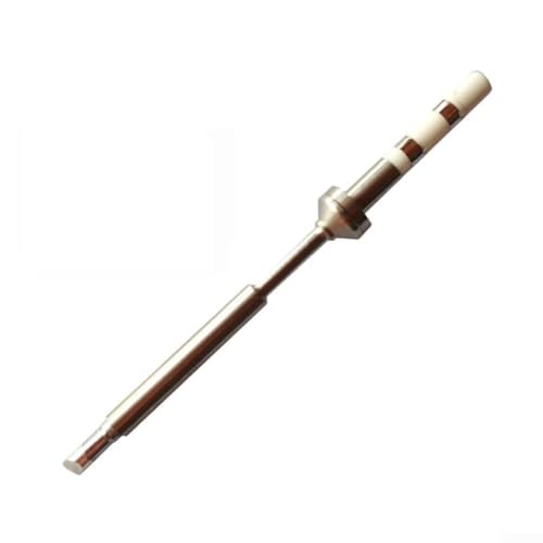 Zilimontt TS100 Ersatz-Lötkolbenspitze, 72 W, Edelstahl-Heizkern, 180-480 °C, spitzes Messer, Hufeisenformen, kompatibel mit elektronischen Lötkolben für (TS-100-C4) von Zilimontt