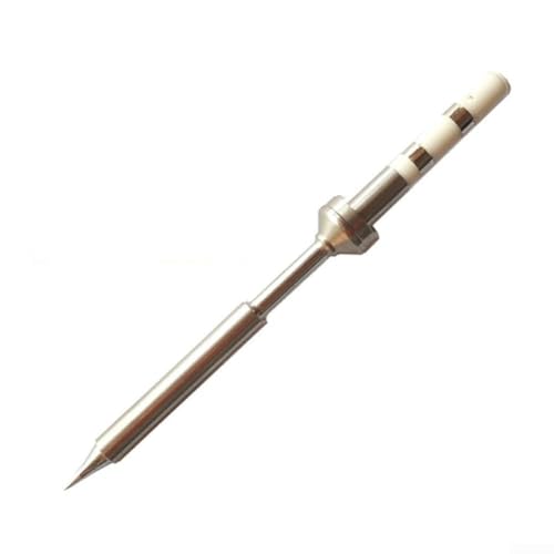 Zilimontt TS100 Ersatz-Lötkolbenspitze, 72 W, Edelstahl-Heizkern, 180-480 °C, spitzes Messer, Hufeisenformen, kompatibel mit elektronischen Lötkolben für (TS-100-I) von Zilimontt